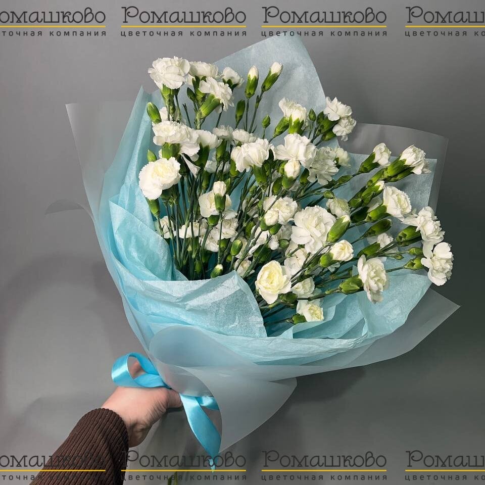 Букет из гвоздик «Текила»