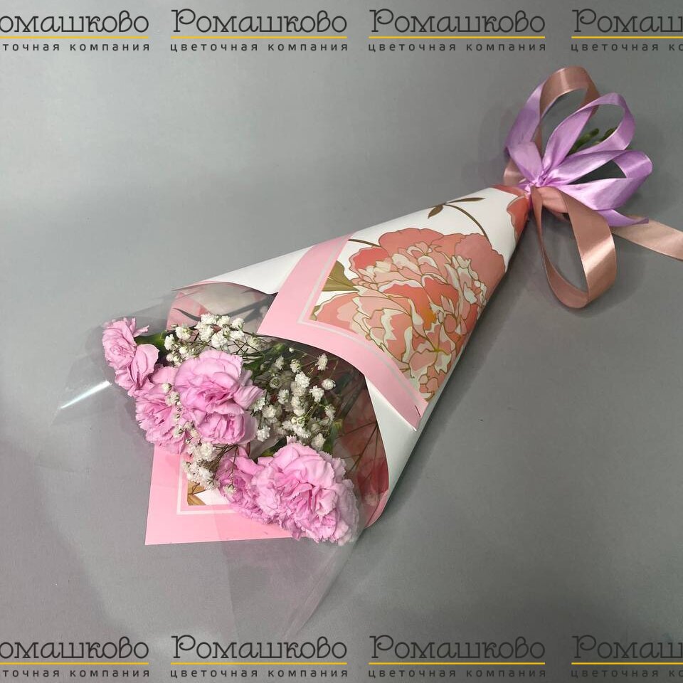 Букет из гвоздик «Хорошее настроение»