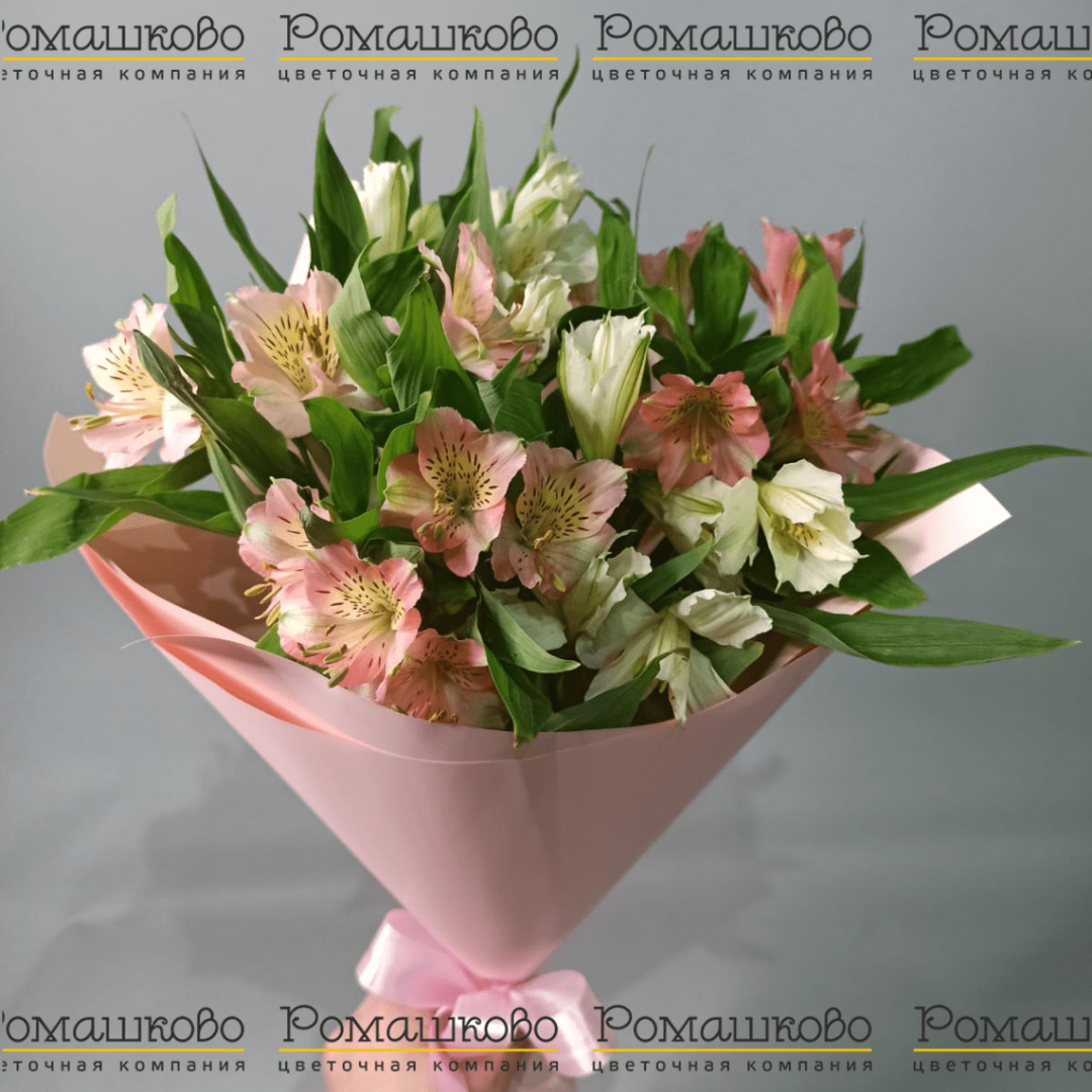 Букет из альстромерий «Радость жизни»