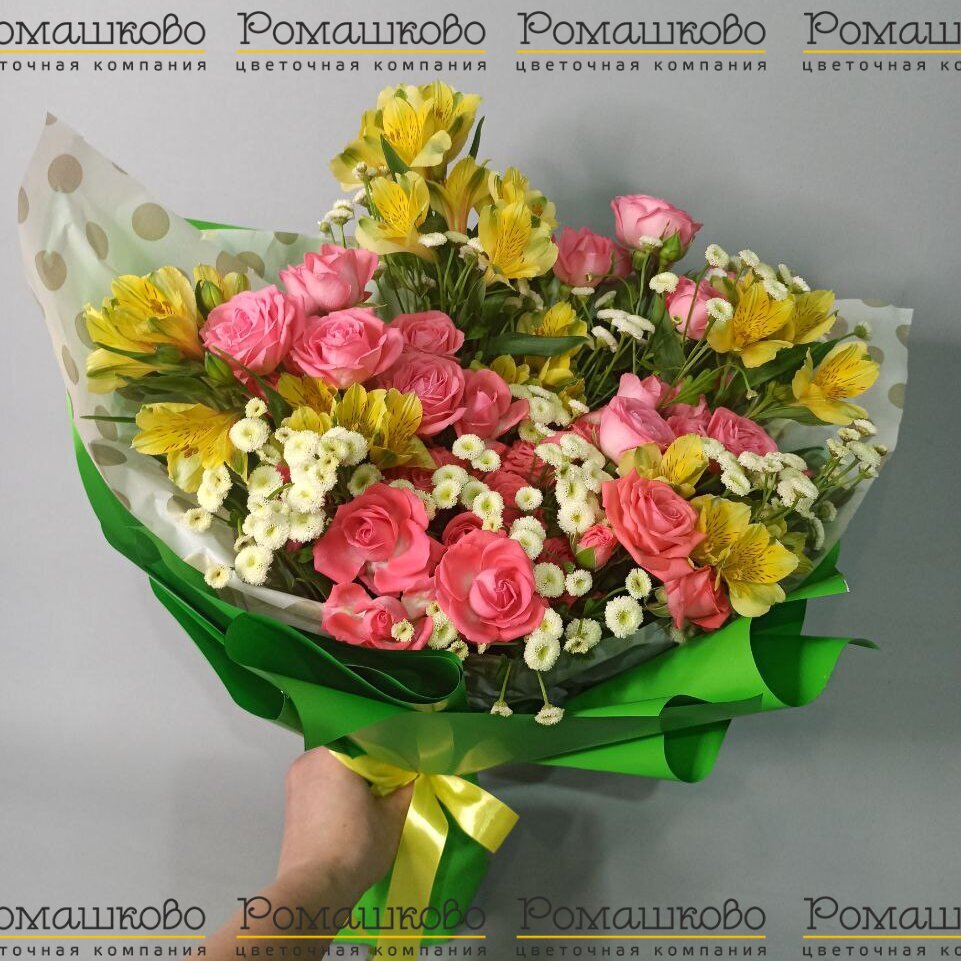 Букет из альстромерий «Реальная любовь»