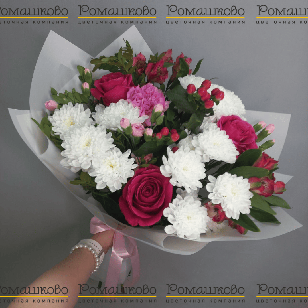 Букет «Алый закат»