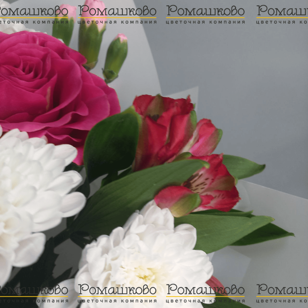 Букет «Алый закат»