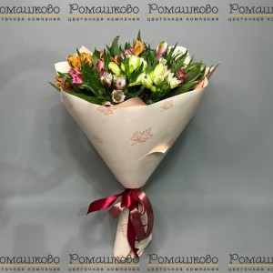 Превью Букет из альстромерий «Анатомия страсти»