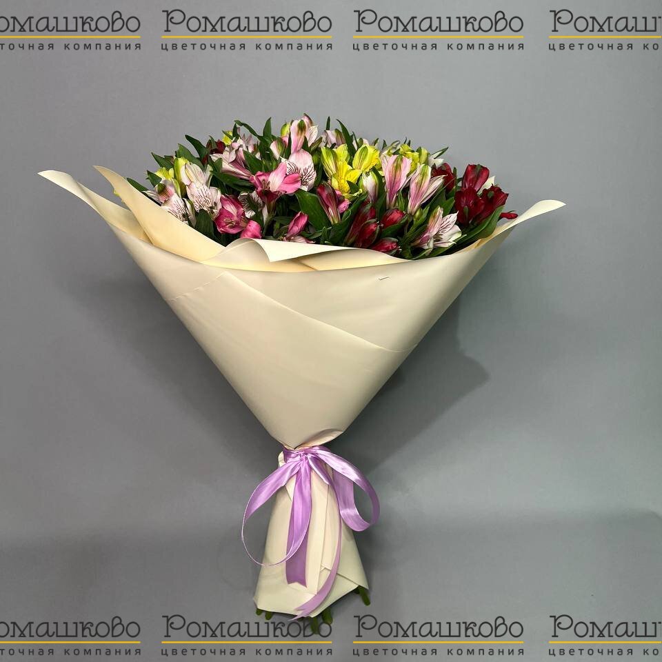 Букет из альстромерий «Подарок света»