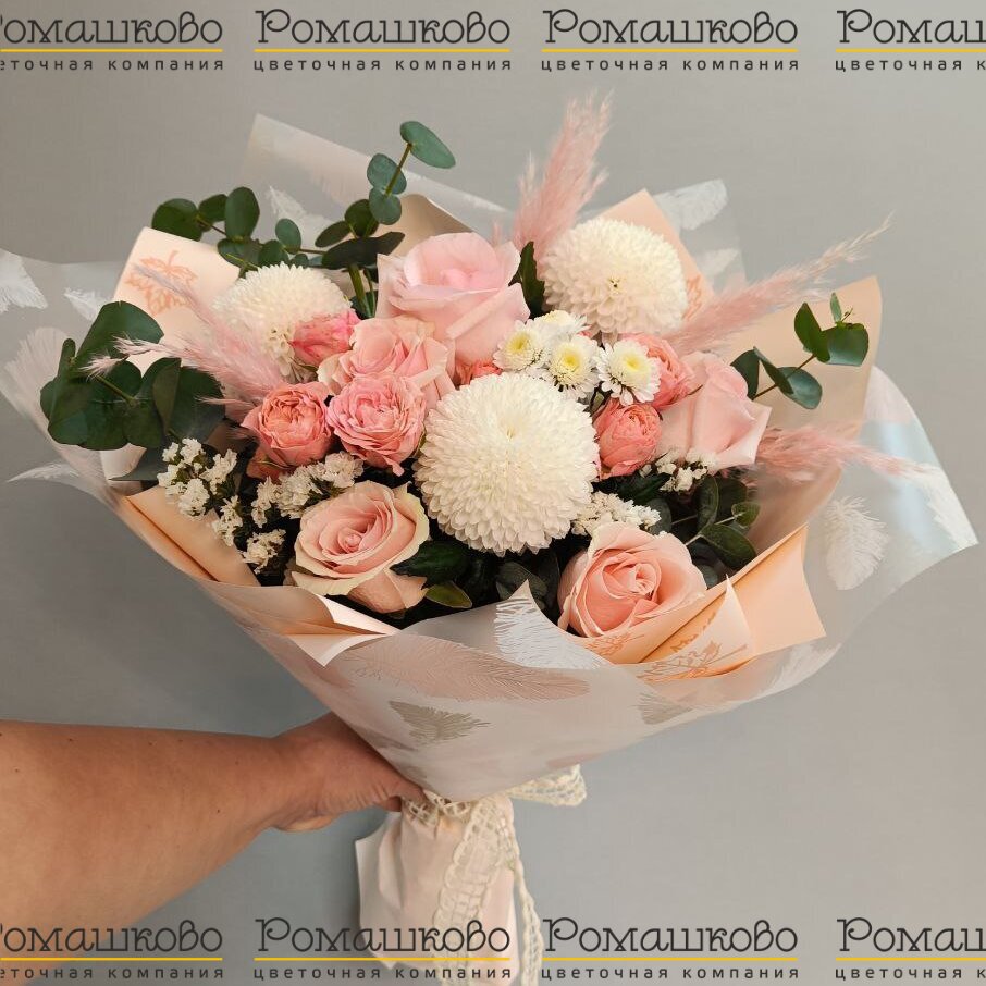 Букет из розы «Аура цветов»