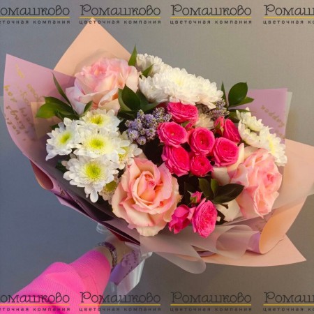 Букет «Поющие фонтаны» за 3 730 - «Ромашково» в Красноярске