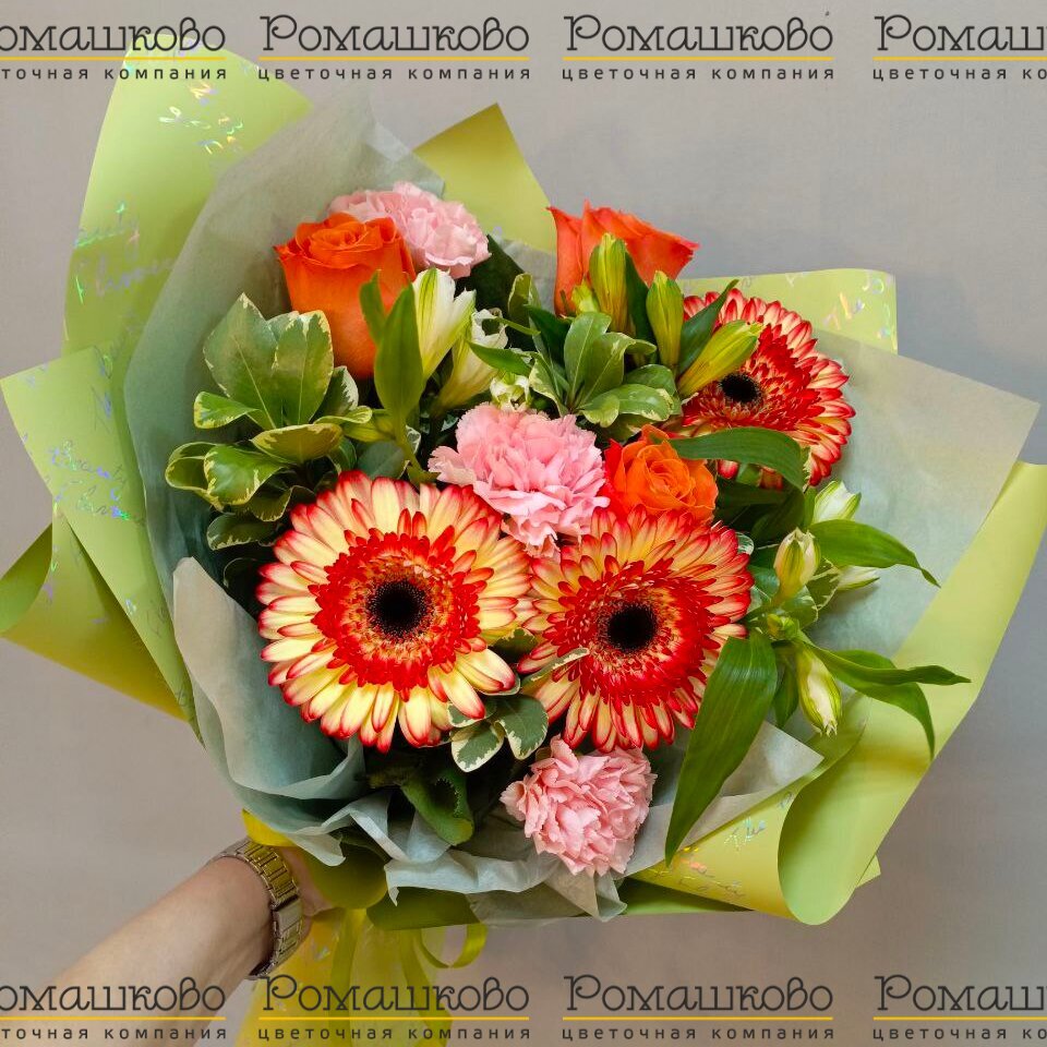 Букет из гербер «Пираты карибского моря»