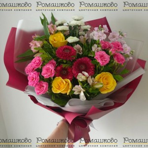 Превью Букет из роз «В ожидании солнца»