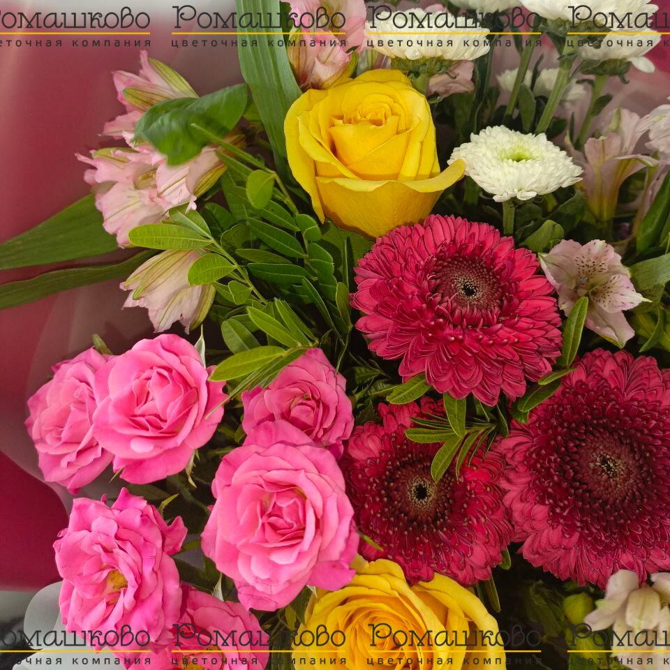 Букет из роз «В ожидании солнца»