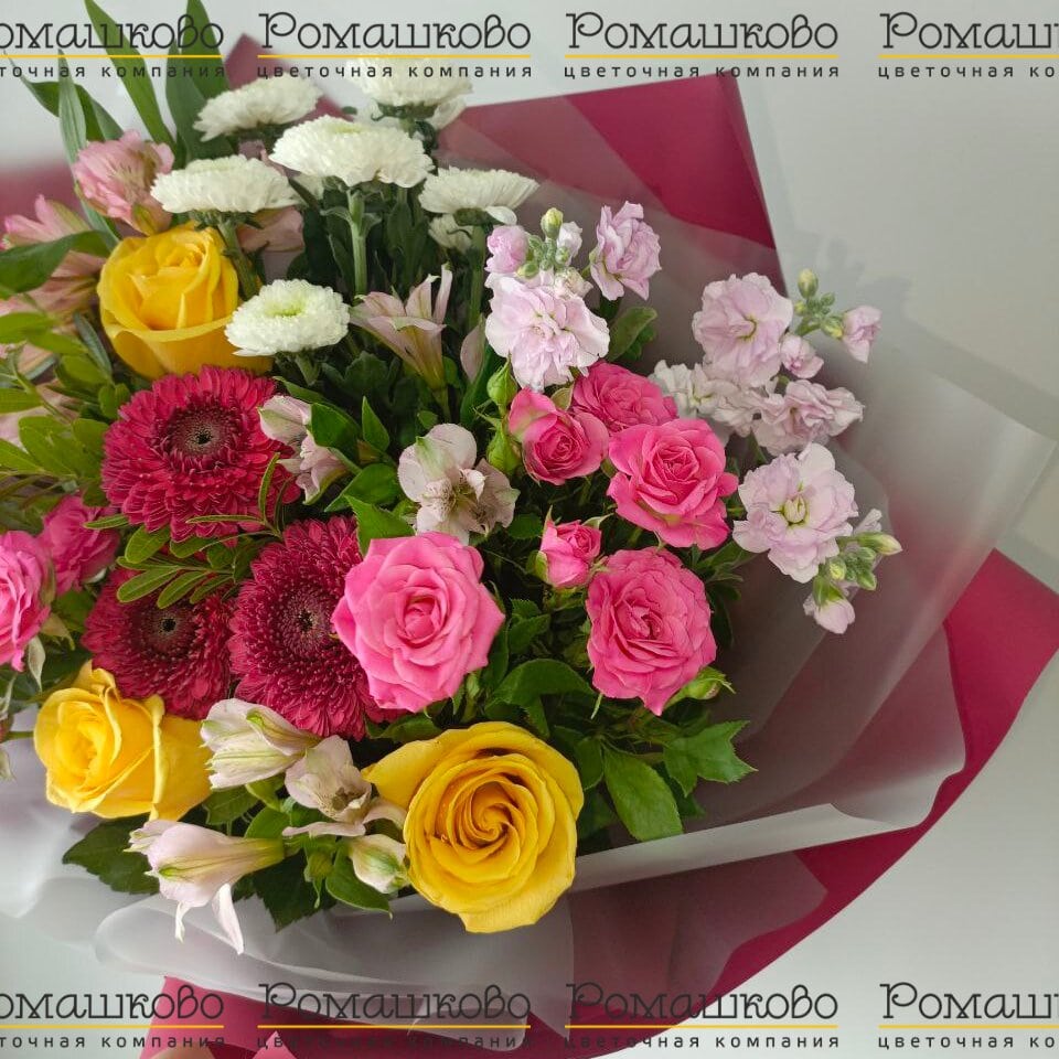 Букет из роз «В ожидании солнца»