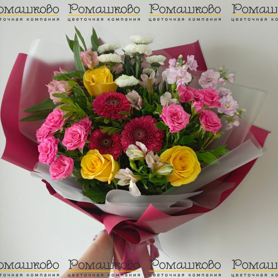 Букет из роз «В ожидании солнца»