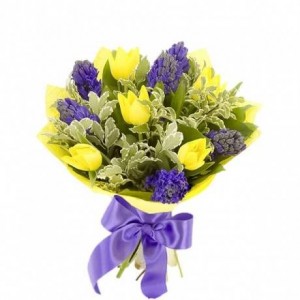 Превью Букет из тюльпанов «Откровение»
