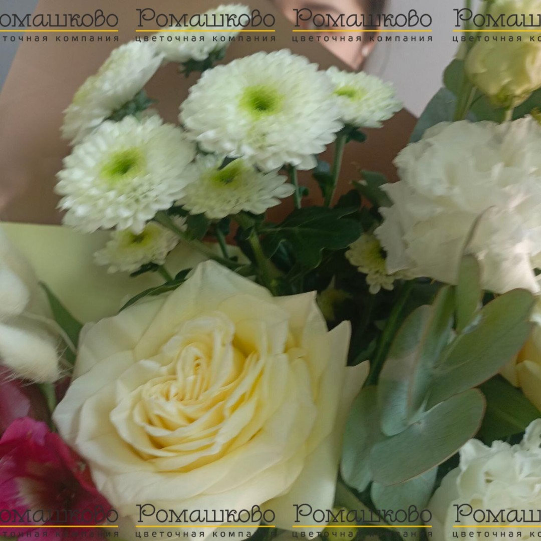 Букет из гортензий «Палитра цветов»