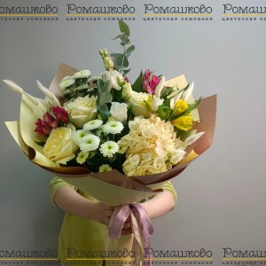 Превью Букет из гортензий «Палитра цветов»