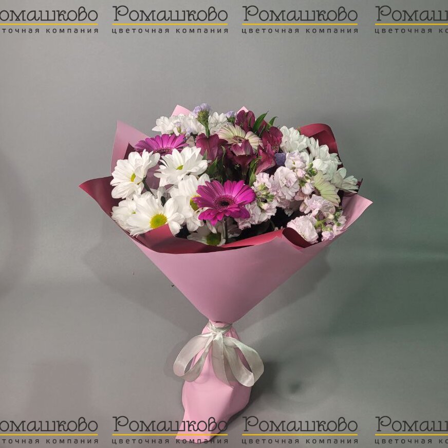 Букет из гербер «Сельская местность»