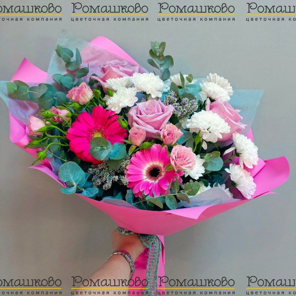 Букет из гербер «Ностальгия»