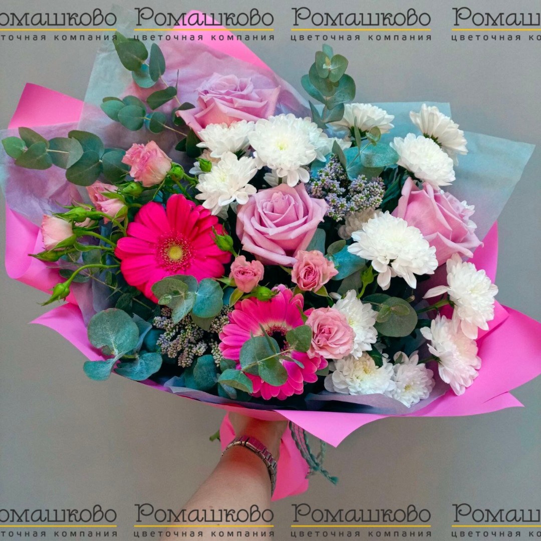 Букет из гербер «Ностальгия»