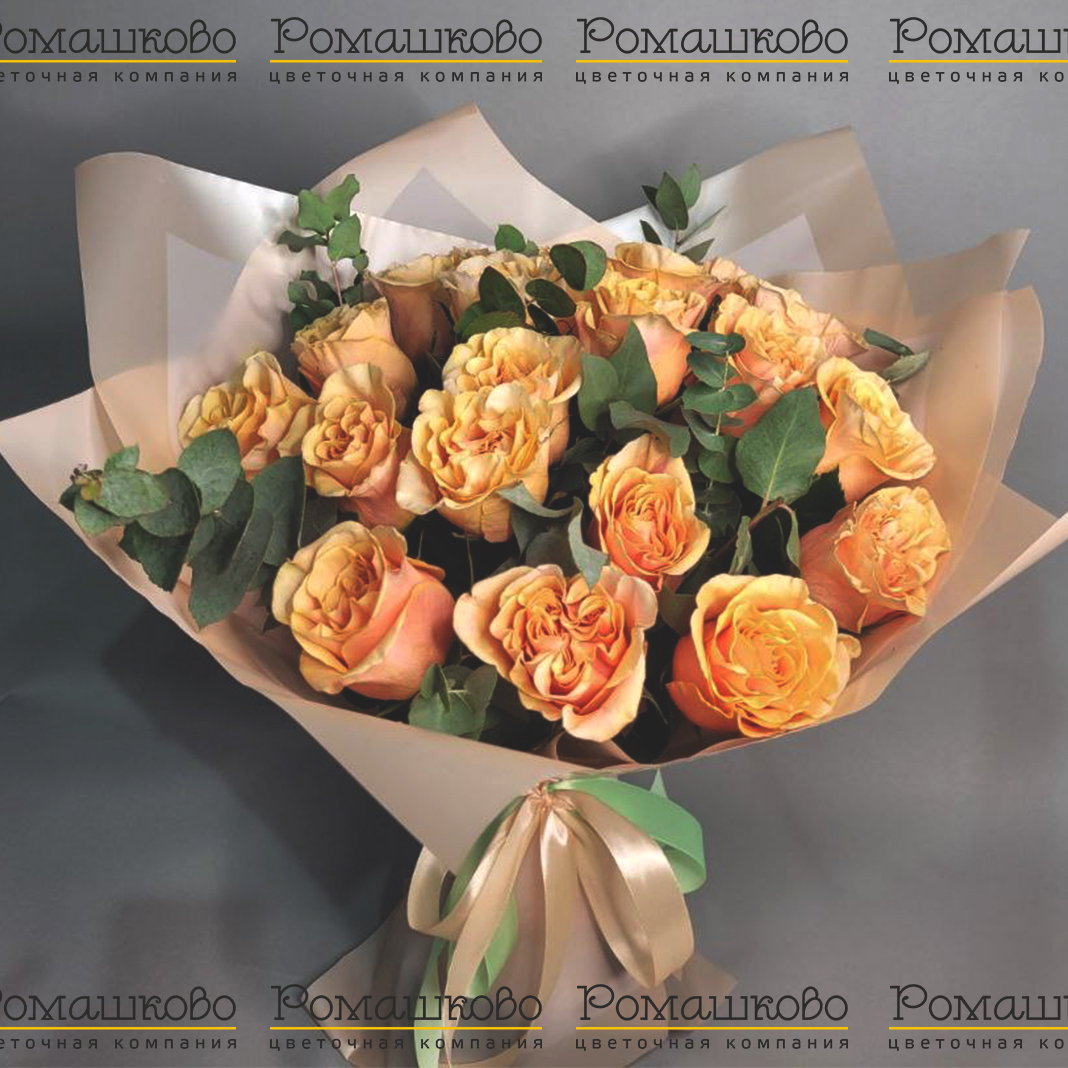 Букет из роз «Озорной поцелуй»