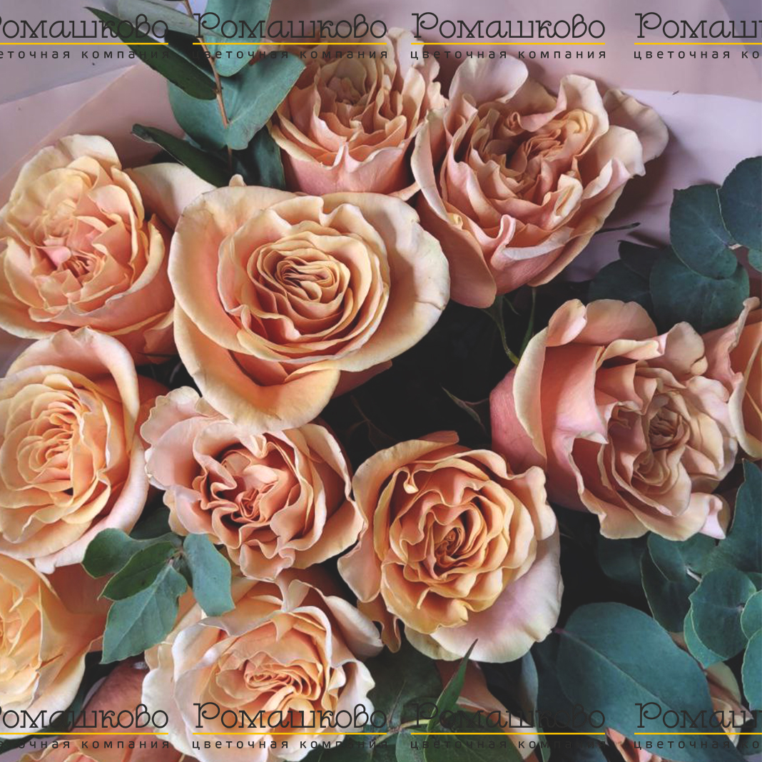 Букет из роз «Озорной поцелуй»