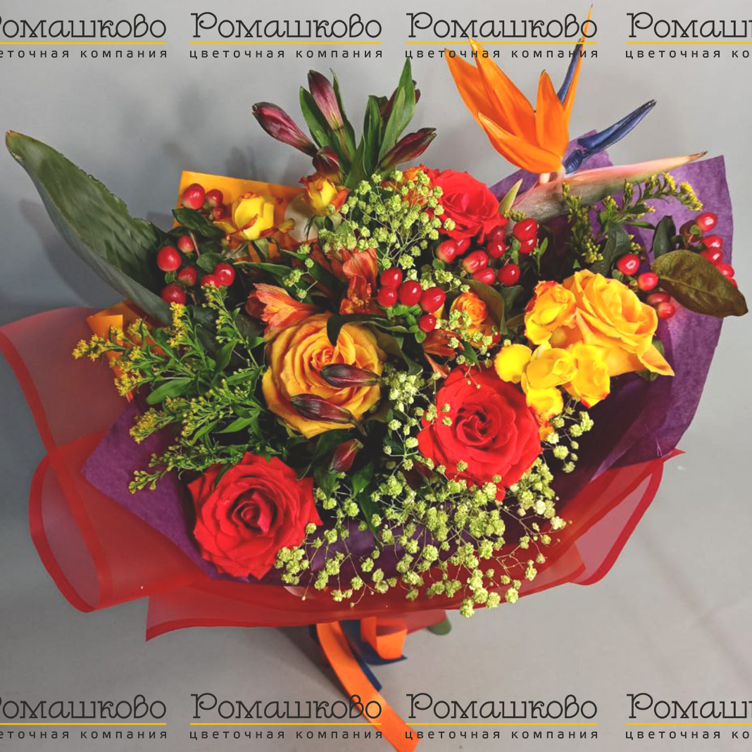 Букет «Лазурный берег»