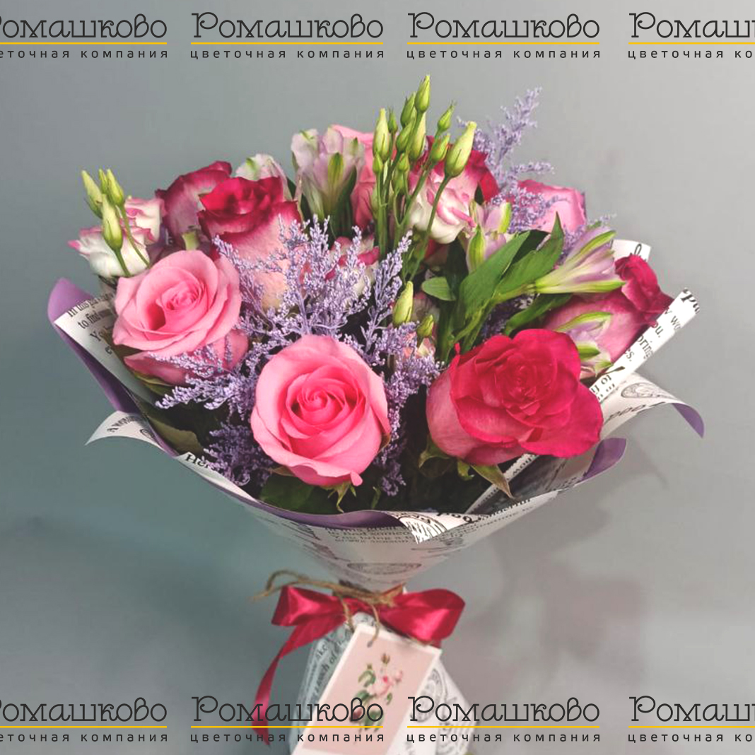 Букет из роз «Водевиль»