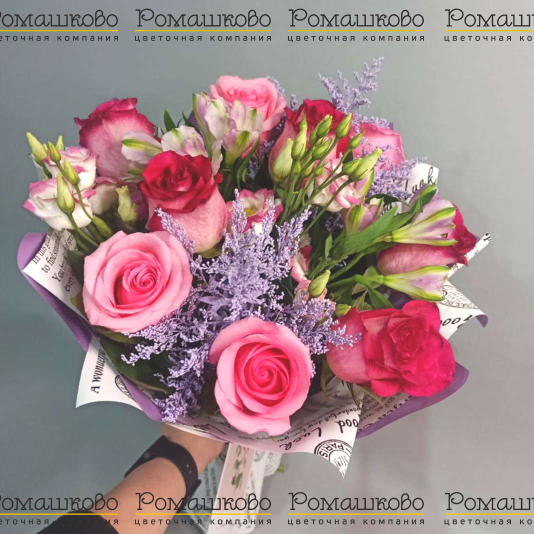 Букет из роз «Водевиль»