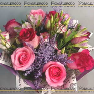 Превью Букет из роз «Водевиль»