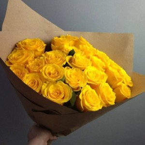 Превью Букет из розы «Солнце в лесу»