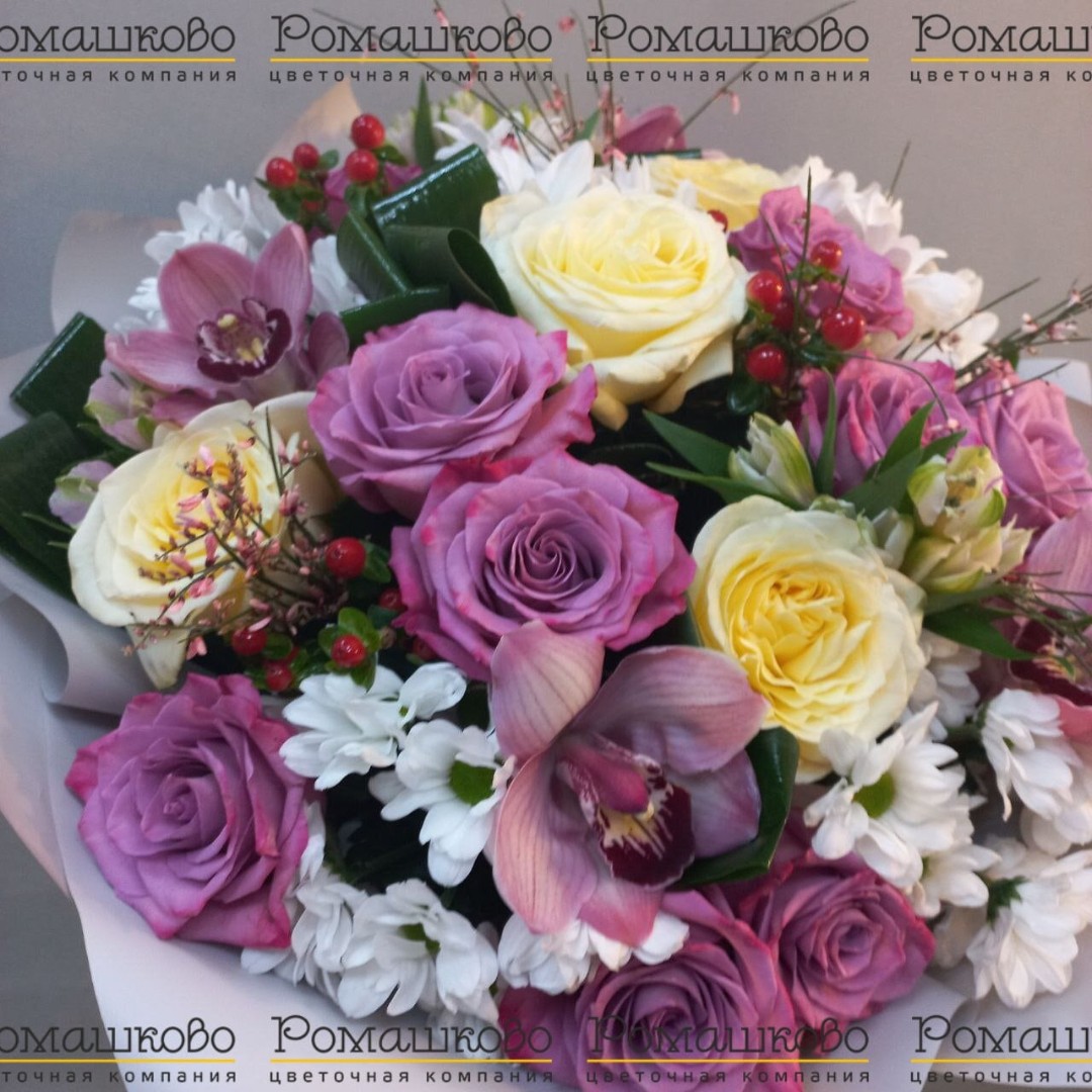 Букет из орхидей «Клеопатра»