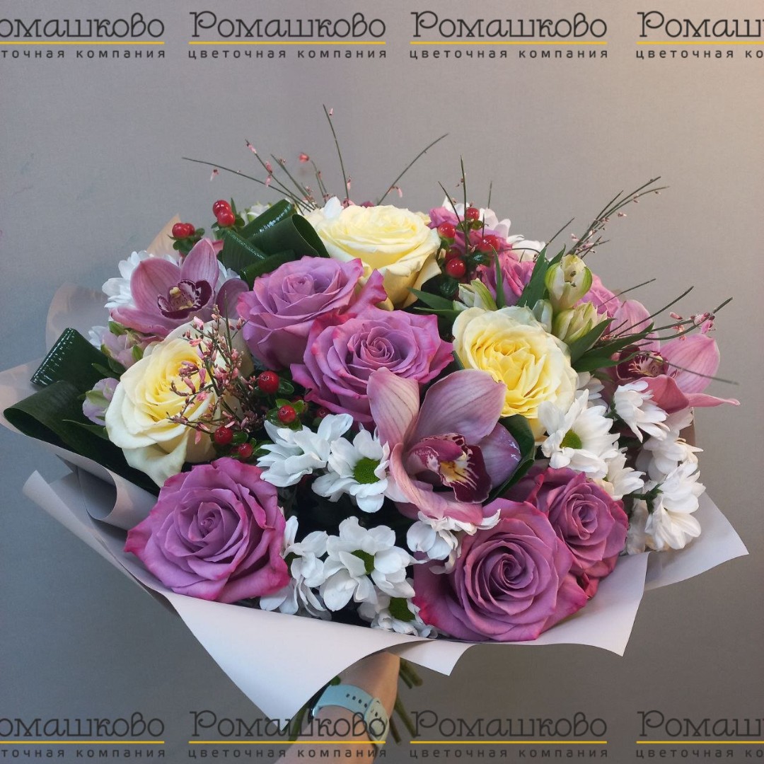 Букет из орхидей «Клеопатра»