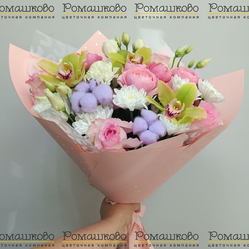 Букет из орхидей «Загадка»