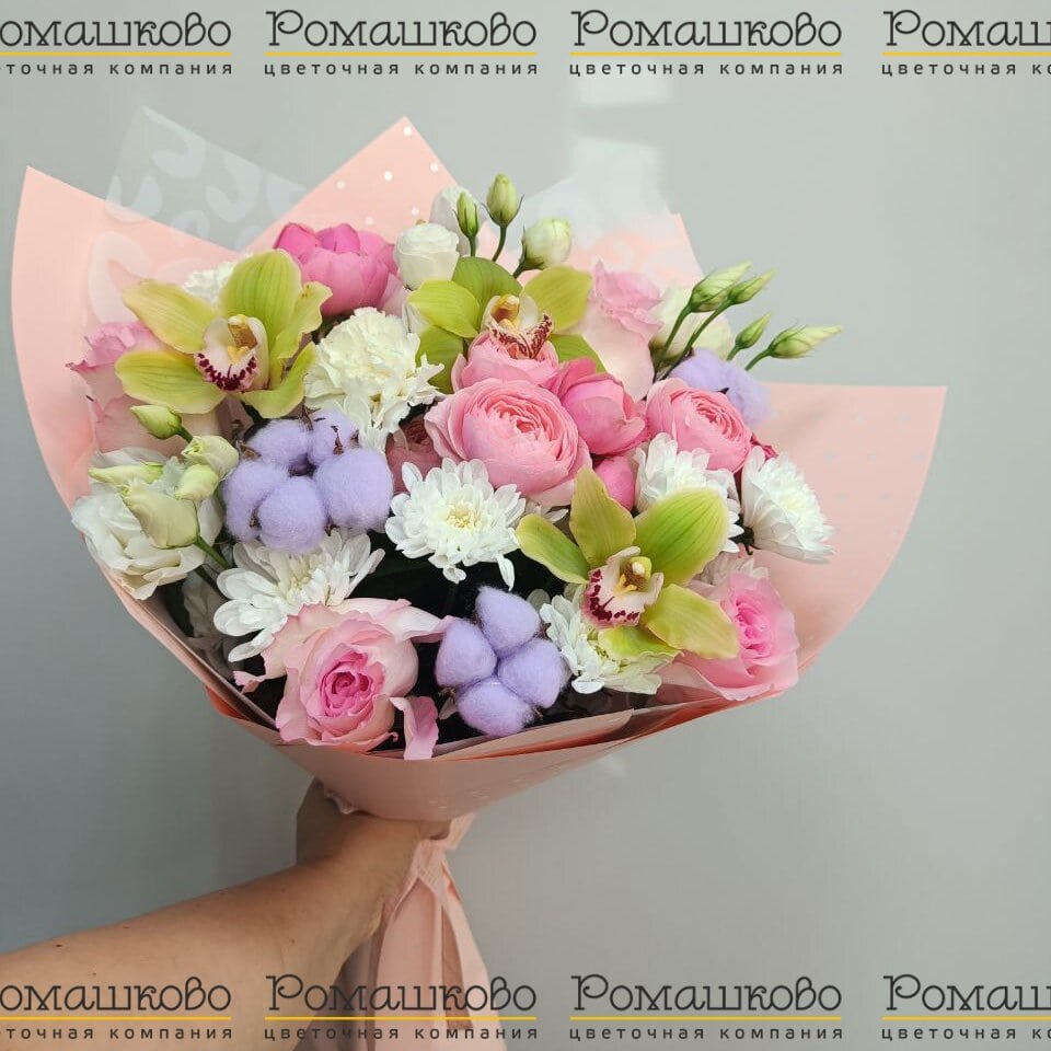 Букет из орхидей «Загадка»