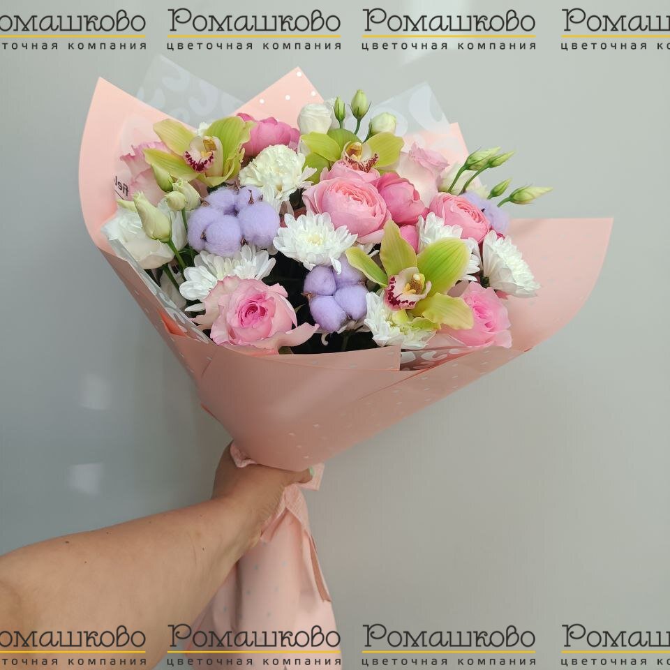 Букет из орхидей «Загадка»