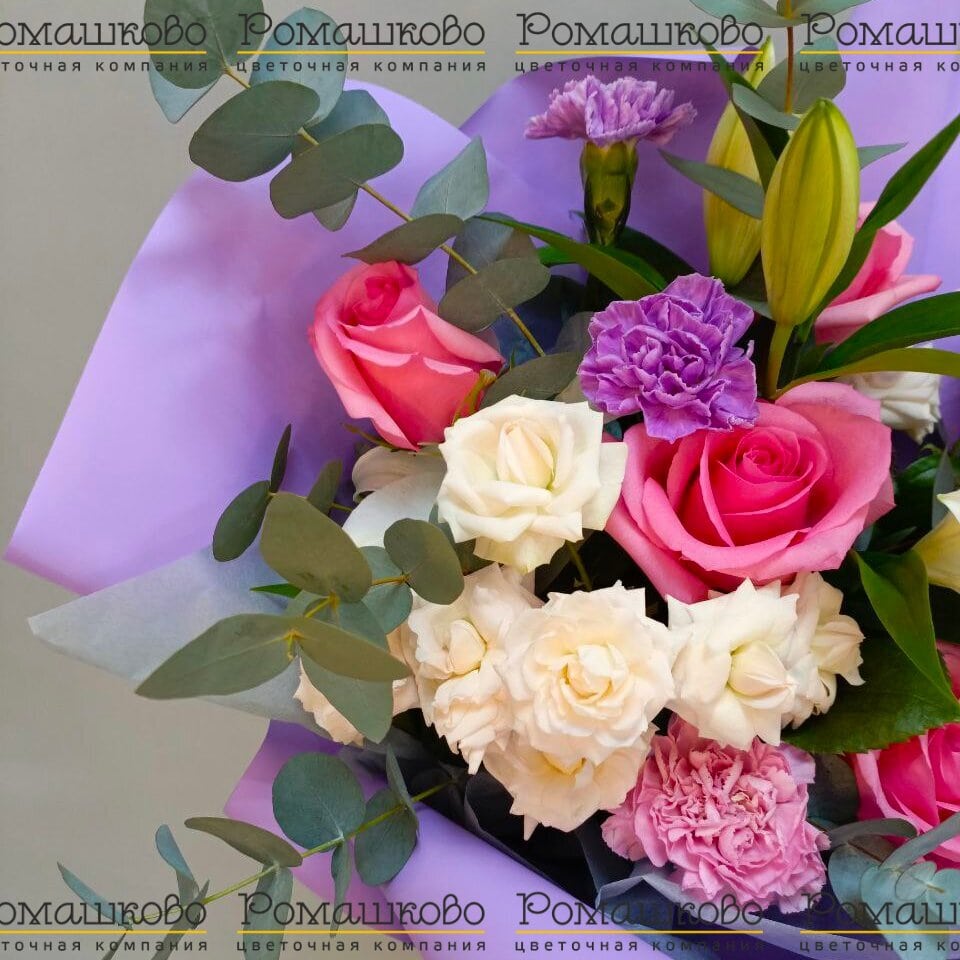 Букет из лилий «Дневник памяти»