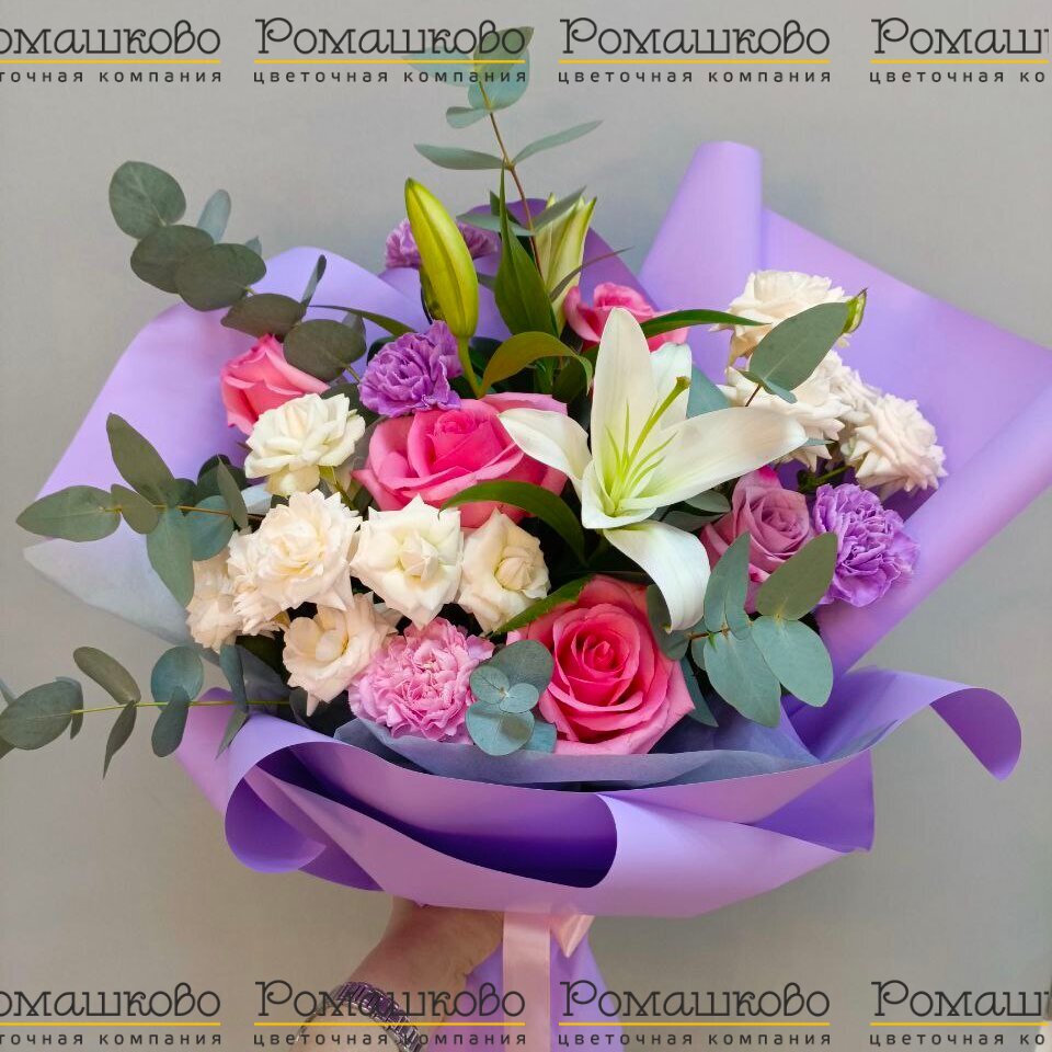 Букет из лилий «Дневник памяти»