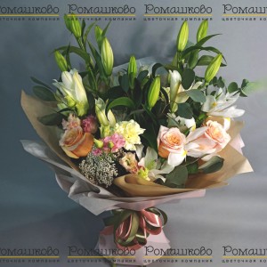 Превью Букет из лилий «Исполнение желания»