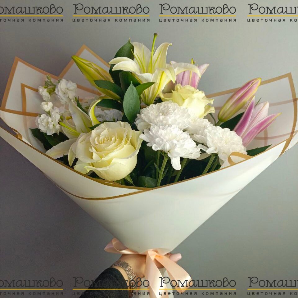 Букет из лилий «Мечты сбываются»
