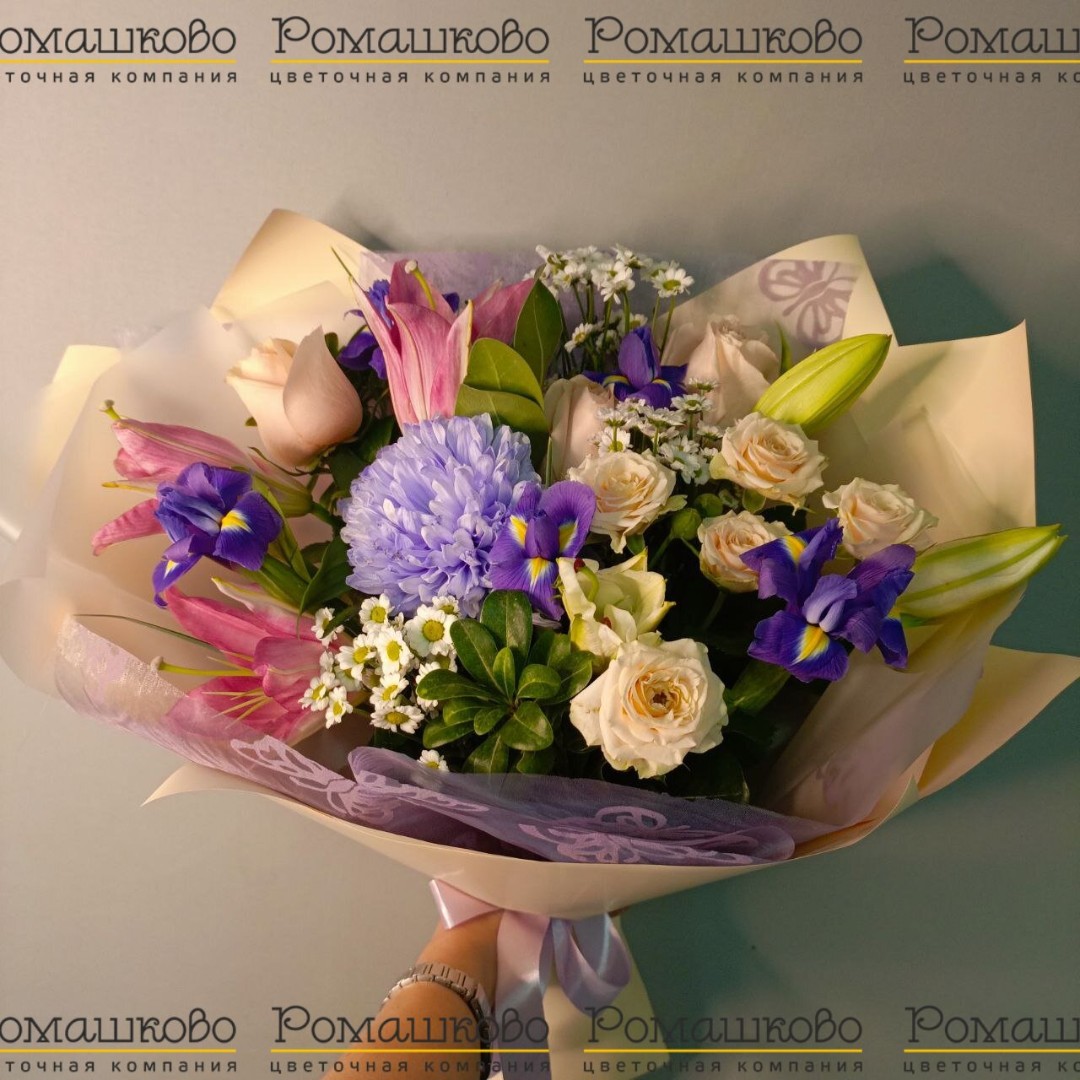 Букет из лилий «Яркого дня»