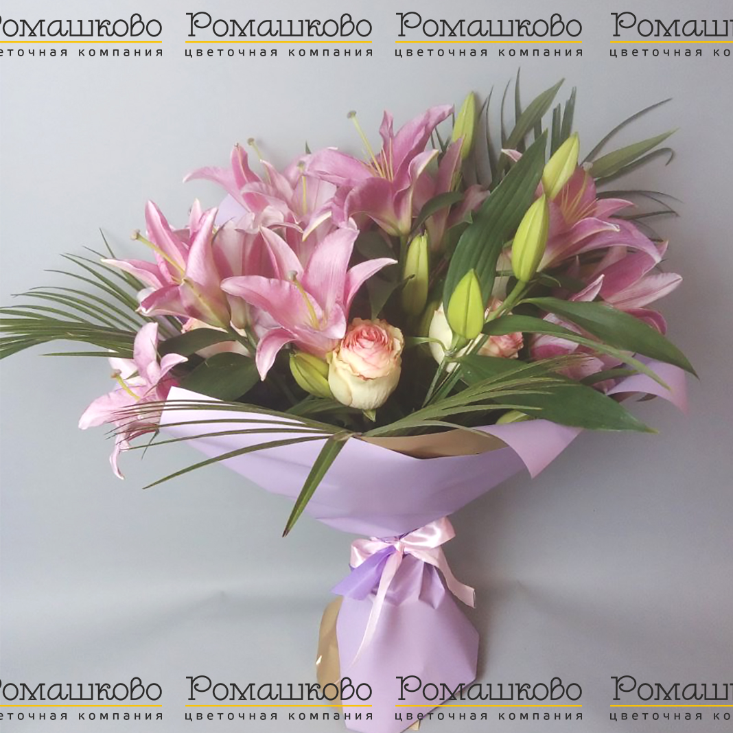 Букет из лилий «Комплимент»