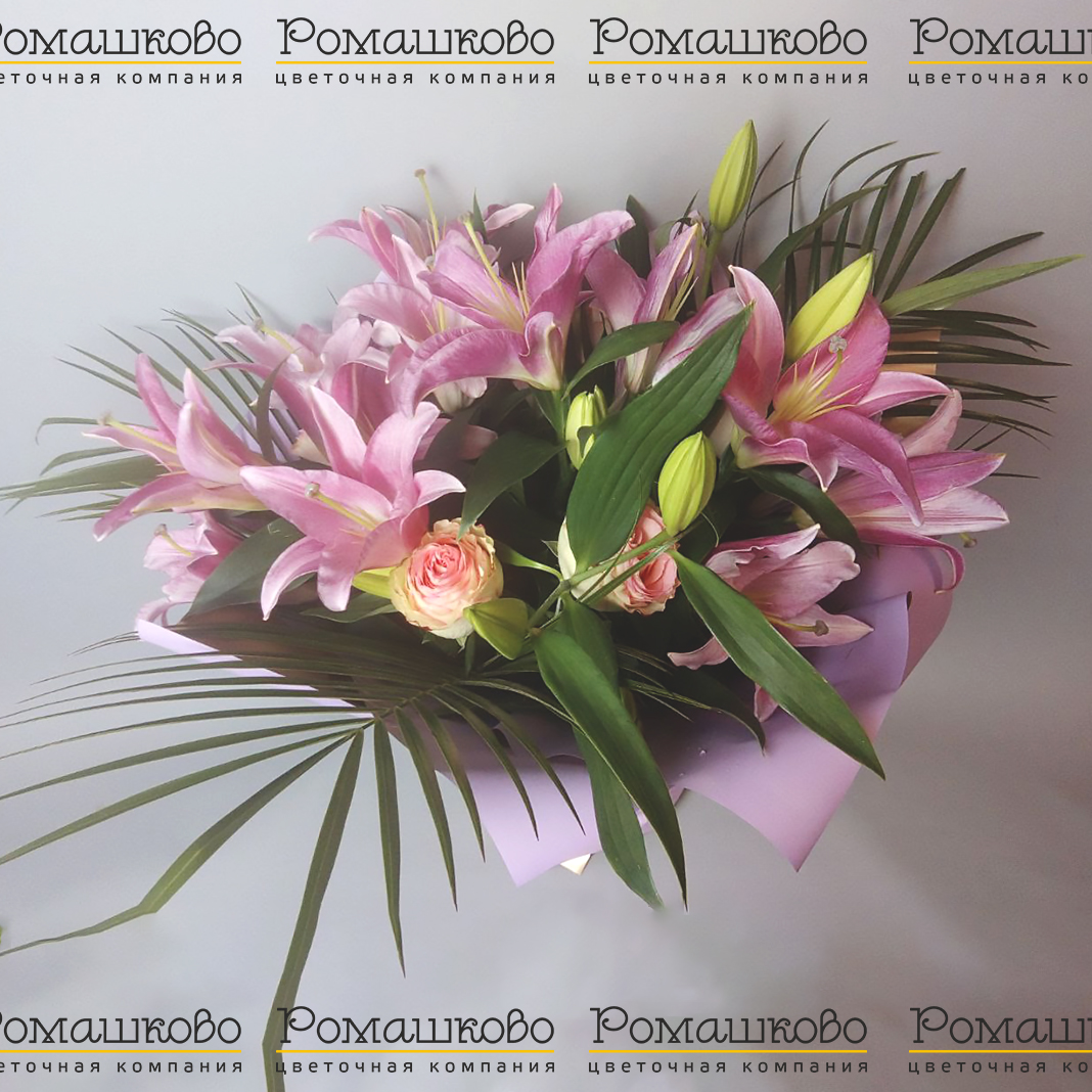 Букет из лилий «Комплимент»