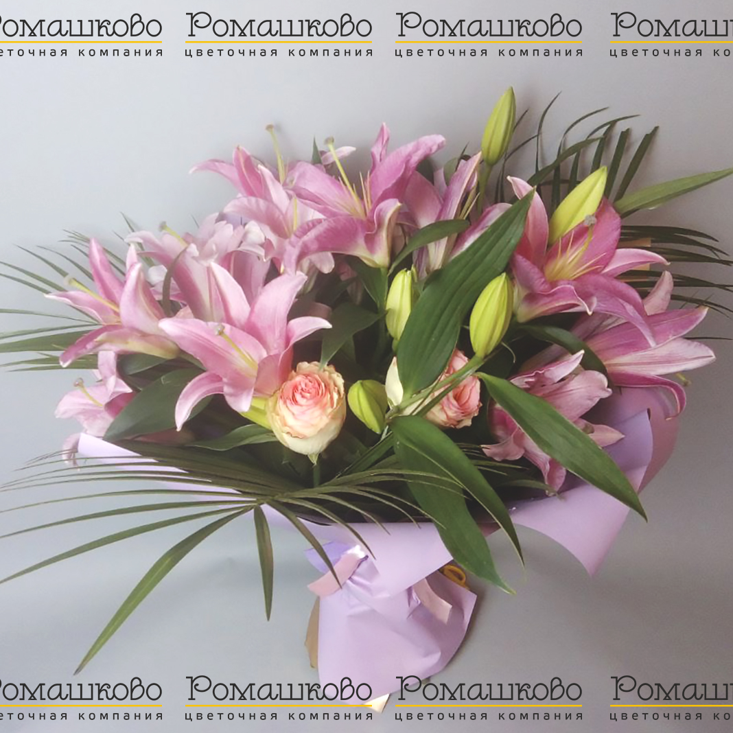Букет из лилий «Комплимент»