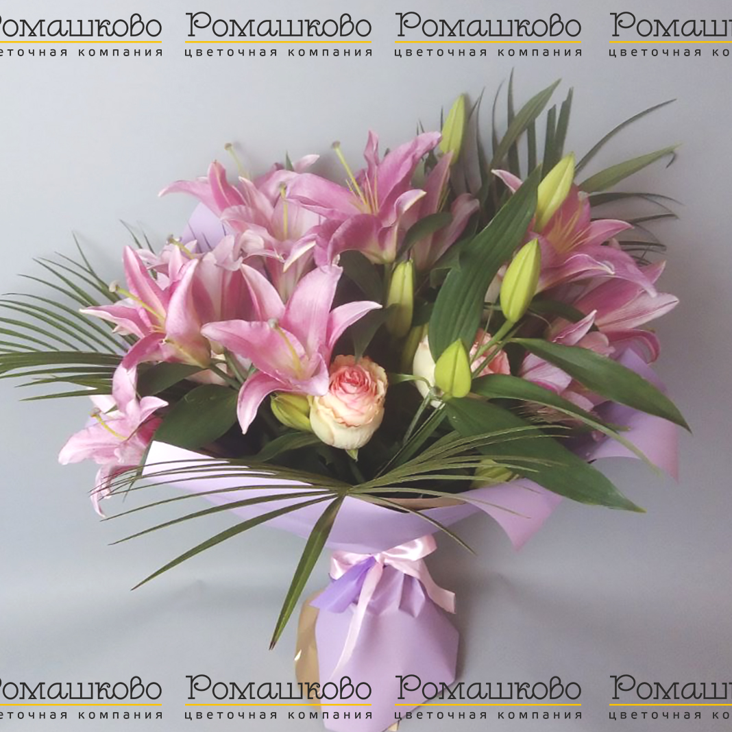 Букет из лилий «Комплимент»