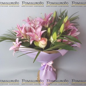 Превью Букет из лилий «Комплимент»