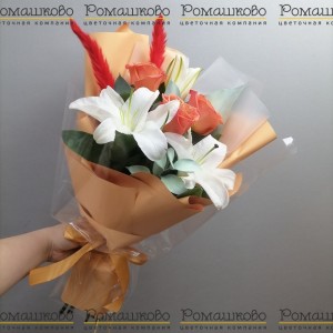 Превью Букет из лилий из лилий «Мона Лиза»