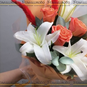 Превью Букет из лилий из лилий «Мона Лиза»