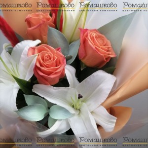 Превью Букет из лилий из лилий «Мона Лиза»