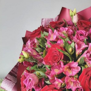 Превью Букет из эустом «Очаровашка»