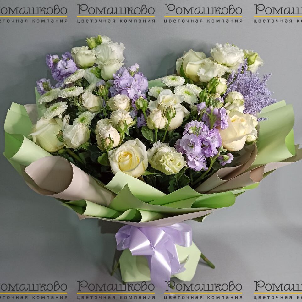 Букет из эустом «Будь со мной»