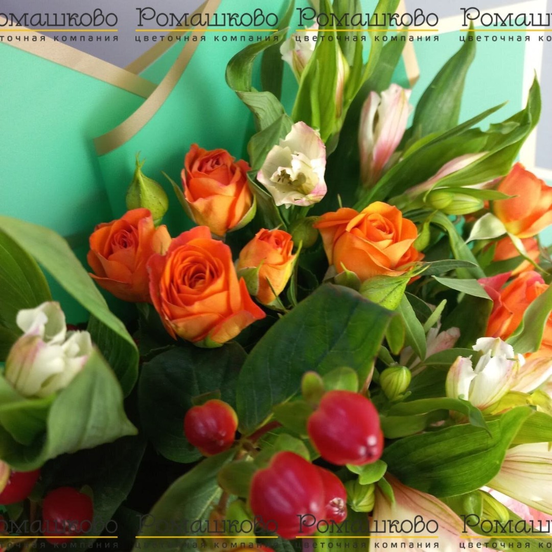 Букет из гортензий «Школьная пора»