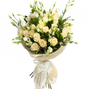 Превью Букет из эустом «Пляжный сезон»